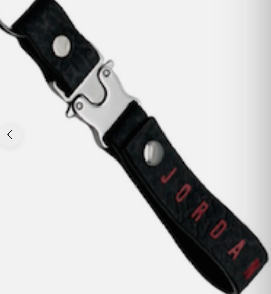 Nike Jordan Jumpman Leather Lanyard w/Detachable Clip BLACK & GOLD â Royal One LV