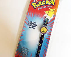 1999 Vintage pokemon digital sport watch