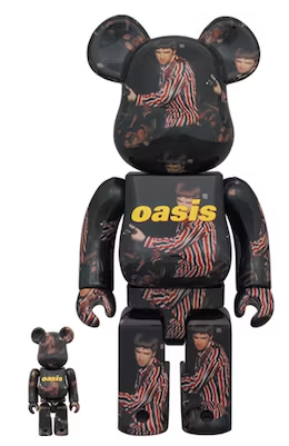 Bearbrick x Oasis Knebworth 1996 (Noel Gallagher) 100% & 400% Set