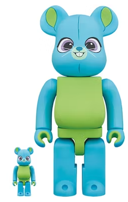 Bearbrick x Disney Pixar Toy Story 4 Bunny 100% & 400% Set