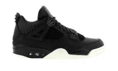 Jordan 4 Retro Pony Hair Black