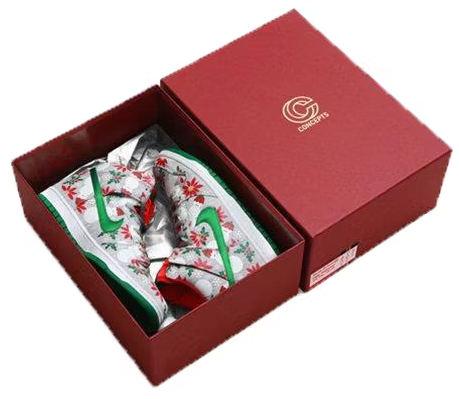 Nike SB Dunk High Concepts Ugly Christmas Sweater Grey (Special Box)2013