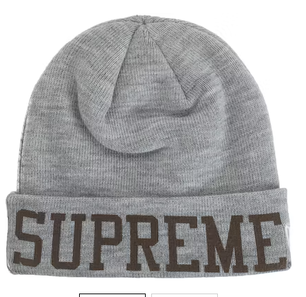 Supreme New Era Varsity Beanie