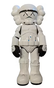 KAWS Star Wars Storm Trooper Companion Vinyl Figure White