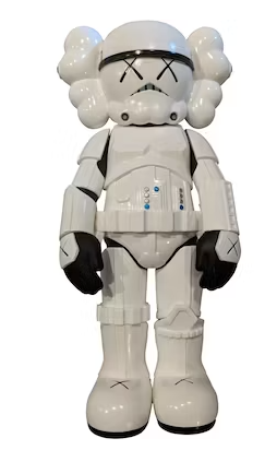 KAWS Star Wars Storm Trooper Companion Vinyl Figure White