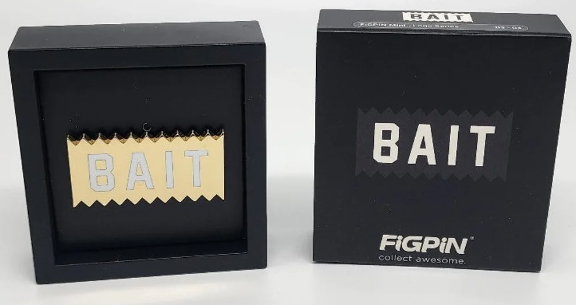 Figpin Mini logo series BAIT Gold Exclusive LE (only 100 Pieces)