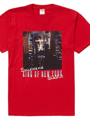Supreme King of New York Tee Red