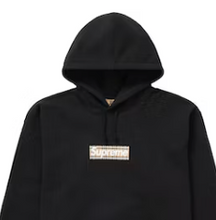 Load image into Gallery viewer, Supreme Burberry Box Logo Hooded Sweatshirt (FW23)Black
