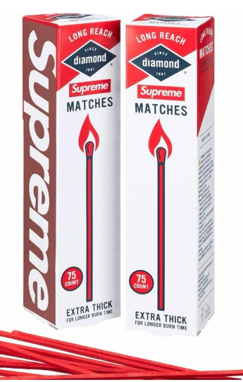 Supreme Diamond Matches Long Reach Box of 75(SS24)