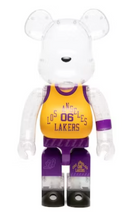 Load image into Gallery viewer, Bearbrick x Bodega x NBA Worldwide Respect Los Angeles Lakers
