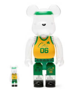 Bearbrick x Bodega x NBA Worldwide Respect Boston Celtics 100% & 400% Set