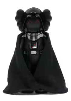 KAWS Star Wars Darth Vader Companion with Cape Vinyl Figure
