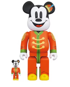 Bearbrick x Disney Mickey Mouse (The Band Concert) 100% & 400% Set