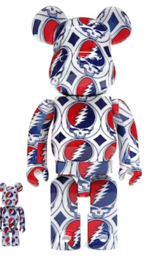 Bearbrick x Grateful Dead  100% & 400% Set