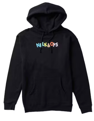 Full Send NELK BOYS Colors Hoodie   XXLARGE Black