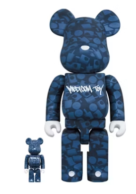 Bearbrick x Stash (Medicom Toy) 100% & 400% Set