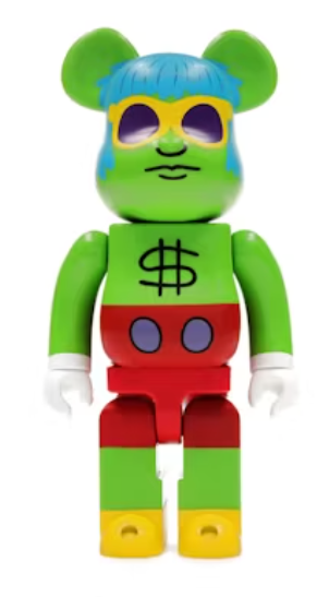 Bearbrick Keith Haring Andy Mouse 400%