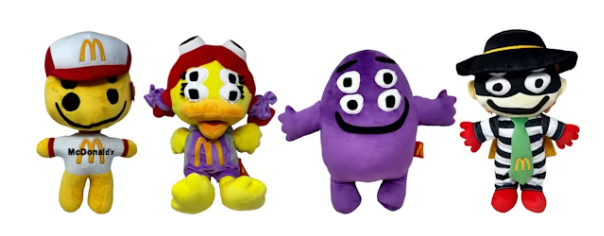 CPFM Cactus Plant Flea Market x McDonald's  Set of 4 Plush