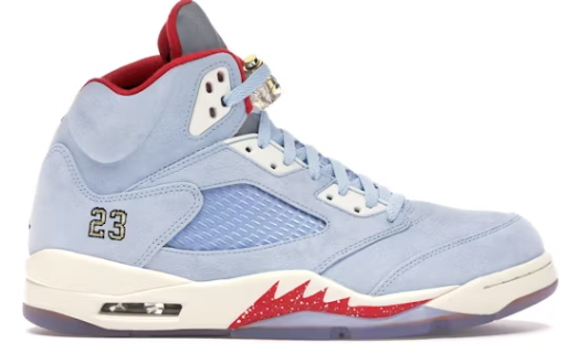 Jordan 5 Retro Trophy Room Ice Blue (2019) #4444/7000