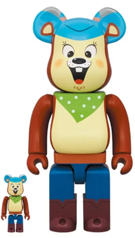 Bearbrick x Kellogg's Sugar Pon Peter 100% & 400%