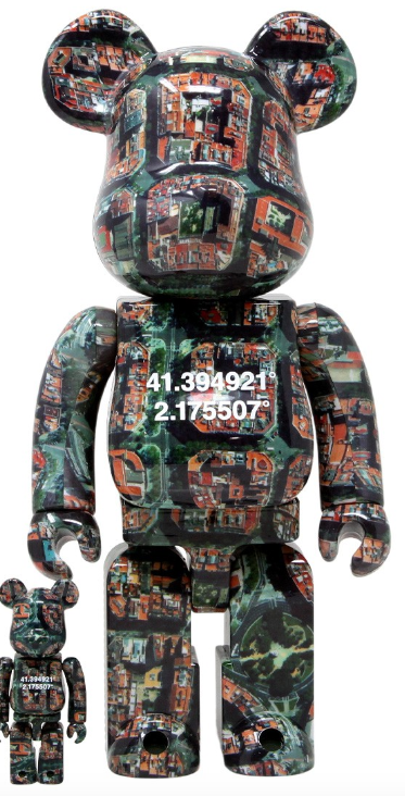 Bearbrick benjamin Grant Overview Barcelona 100% & 400%