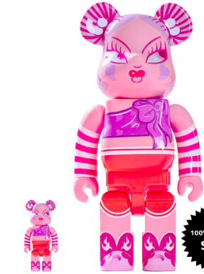 Bearbrick Fafi 100% & 400%
