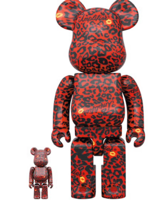 Bearbrick Amplifier Red 100% & 400%