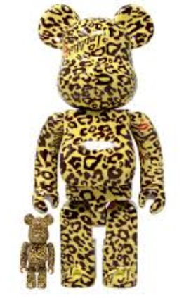 Bearbrick Amplifier Leopard Print 100% & 400%