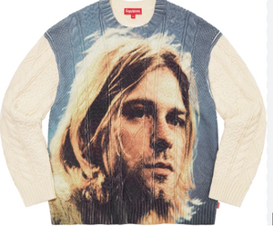 Supreme Kurt Cobain Sweater White MED