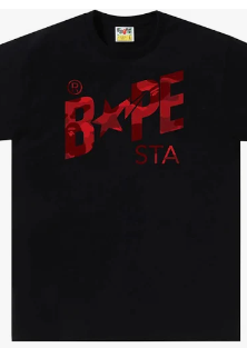BAPE Color Camo Bape Sta Logo Tee