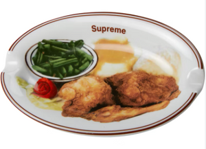 Supreme Chicken Dinner Plate Ashtray