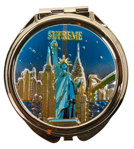 Supreme New York Pillbox Gold