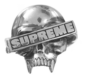 Supreme Bounty Hunter Silver Ring Silver 6-3/4