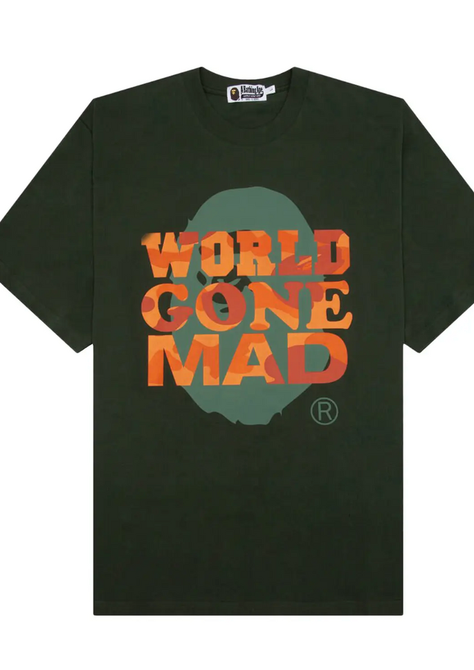BAPE world gone mad tee WGM