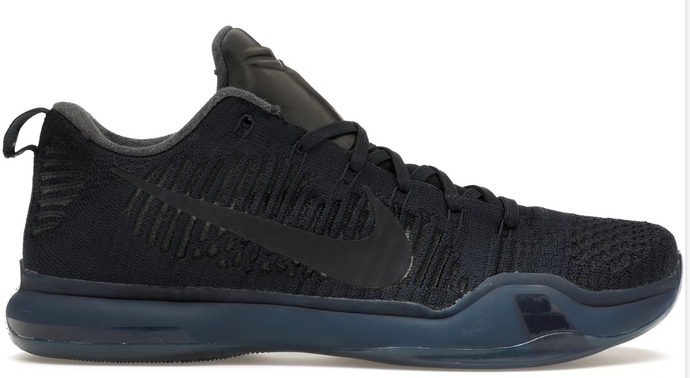 Nike Kobe 10 Elite Low Black Mamba Collection Fade To Black
