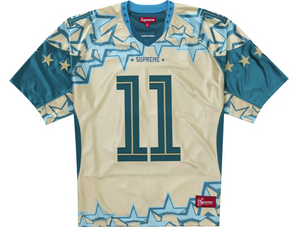 Supreme Stars Football Jersey Gold     XLarge