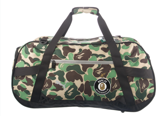 Bape X Puma ABC Camo Duffle