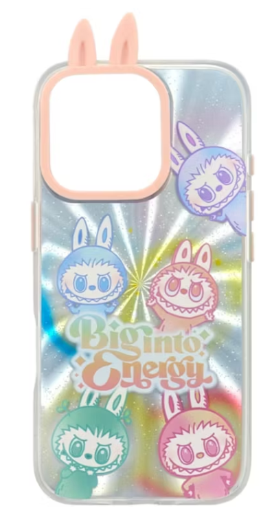 Pop Mart Labubu The Monsters Big into Energy Series Phone Case iPhone 16 Pro Max