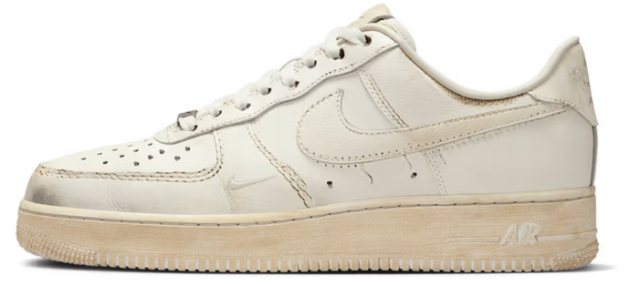 Nike Air Force 1 Low SWOOSH Dirty Triple White