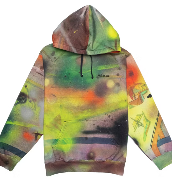 Supreme Rammellzee Hooded Sweatshirt Multicolor (Small)