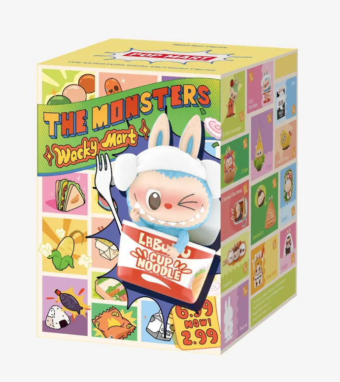Pop Mart Labubu The Monsters Wacky Mart Series Figure Blind Box