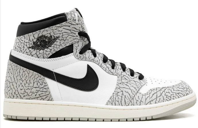 Jordan 1 Retro High OG White Cement