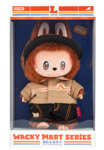 Pop Mart Labubu The Monsters Wacky Mart Series Vinyl Plush Hanging Card
