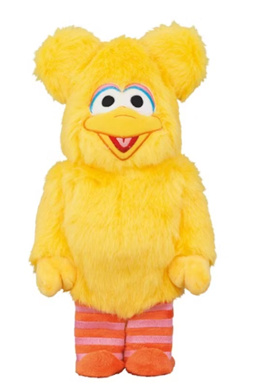 Bearbrick Sesame Street Big Bird Costume 400%