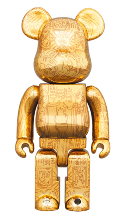 Bearbrick x Yu-Gi-Oh! Duel Monsters Millennium Puzzle 400%