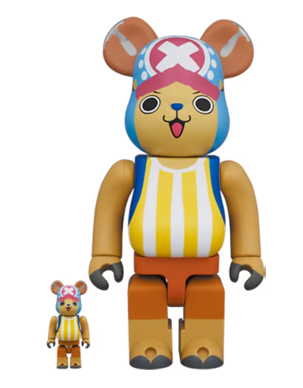 Bearbrick Tony Tony Chopper 100% & 400% Set.     NO BOX