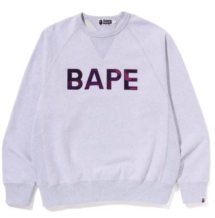 BAPE Patch Relaxed Fit Crewneck