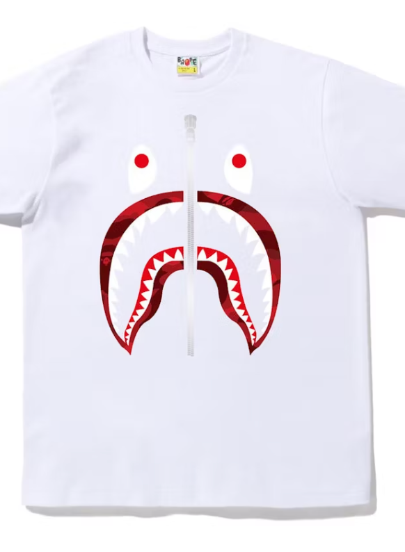 BAPE Color Camo Shark Tee (FW22)