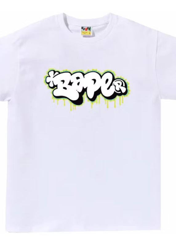 BAPE Graffiti Logo Tee