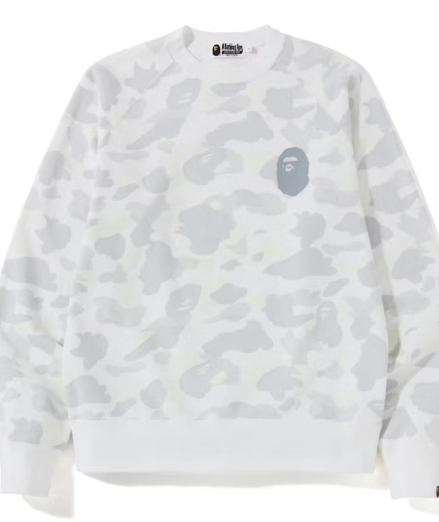 BAPE City Camo Crewneck (FW19) GLOW IN DARK